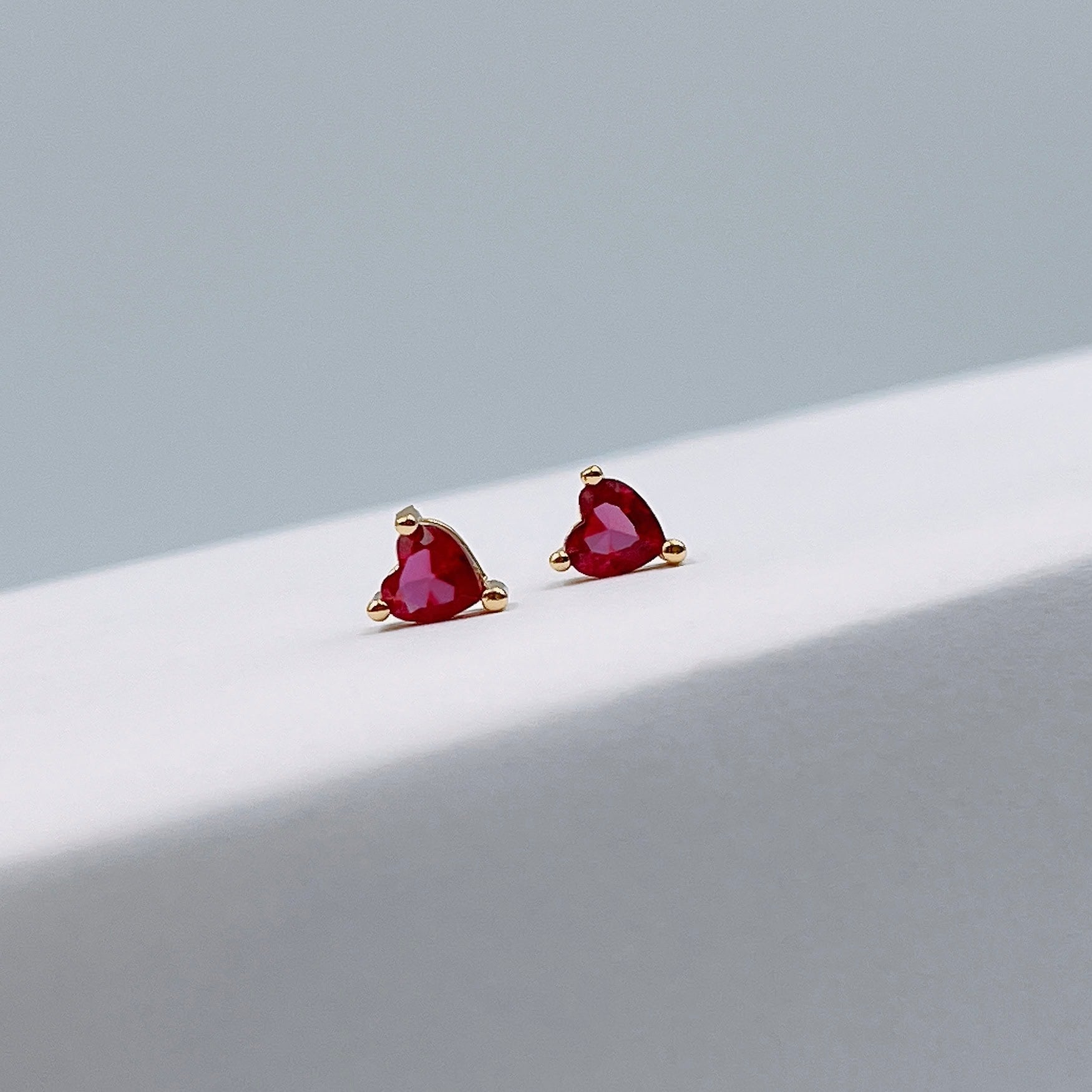 Aretes Mini corazones