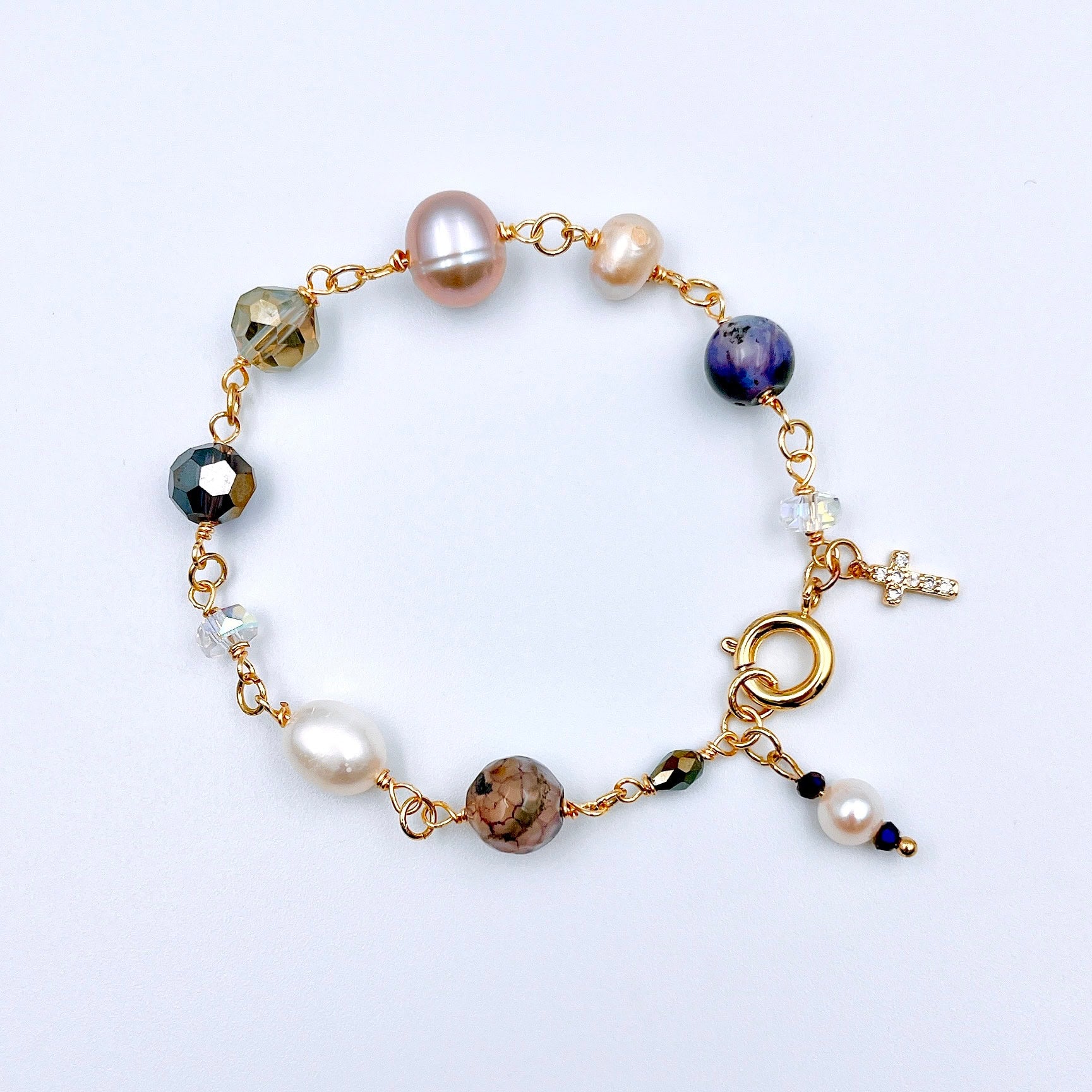 Pulsera Mixta Perlas