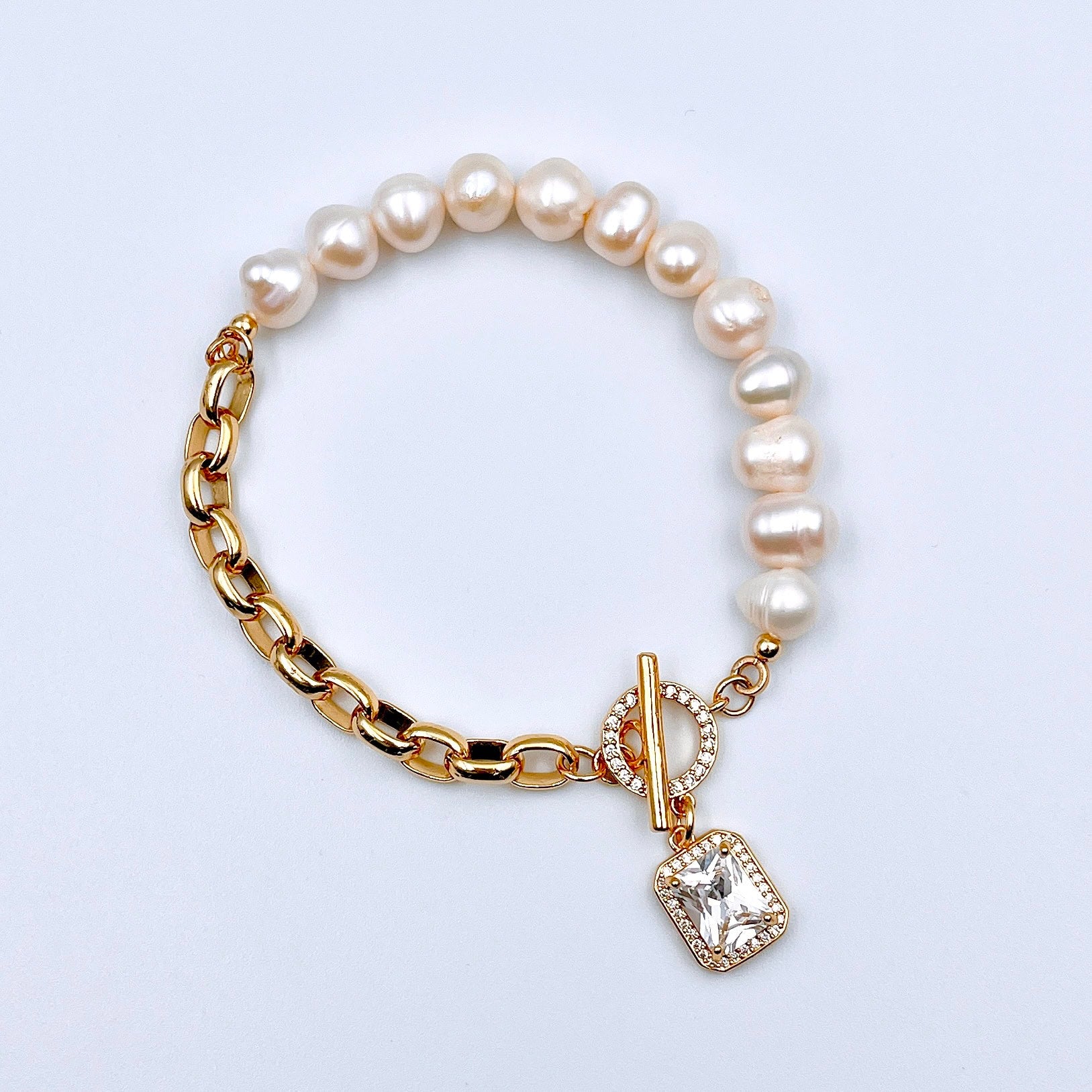 Pulsera Mitad Perlas