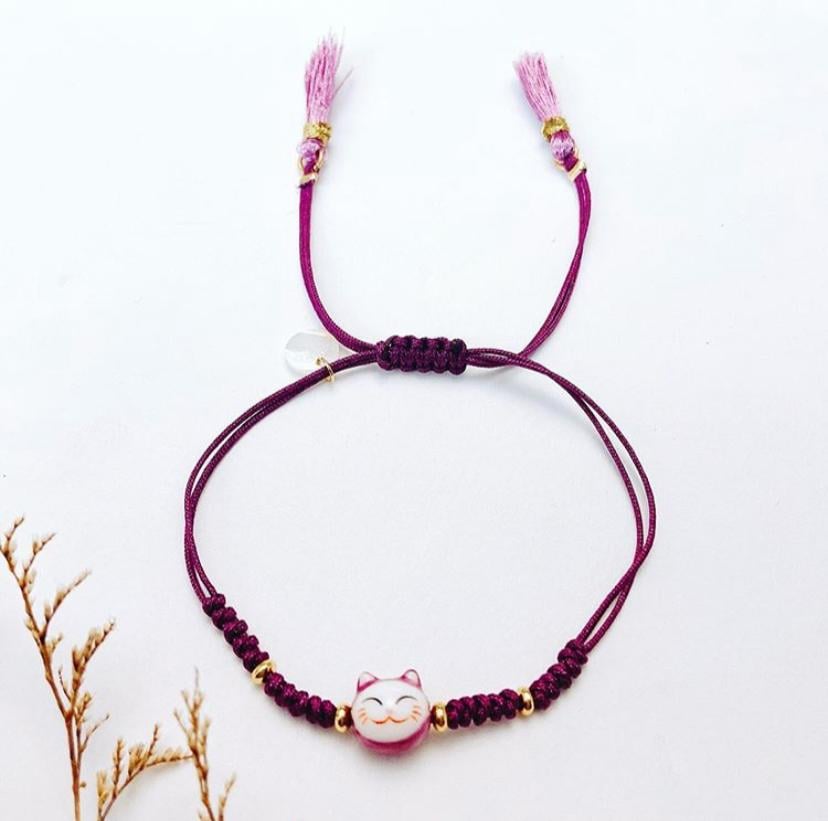 Pulsera Catlover Morado